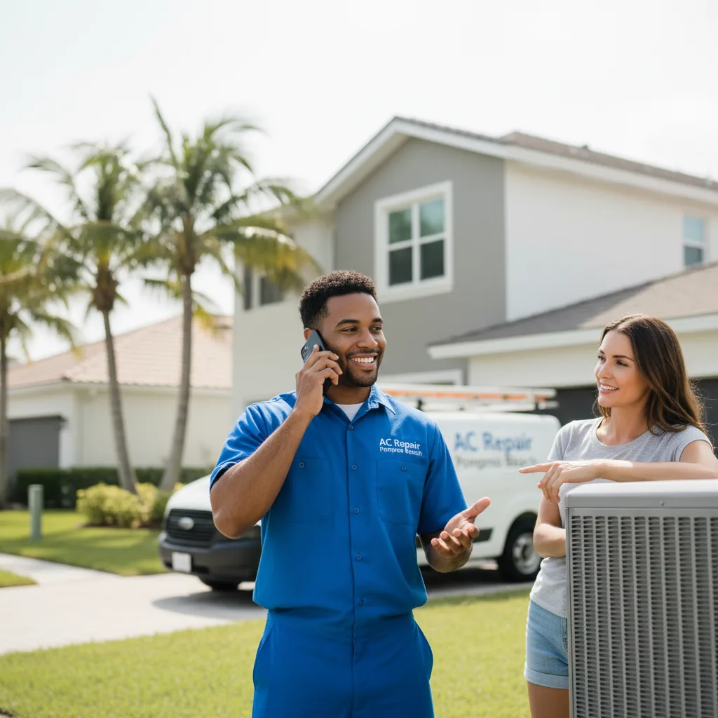 AC Repair Pompano Beach customer support in Delano